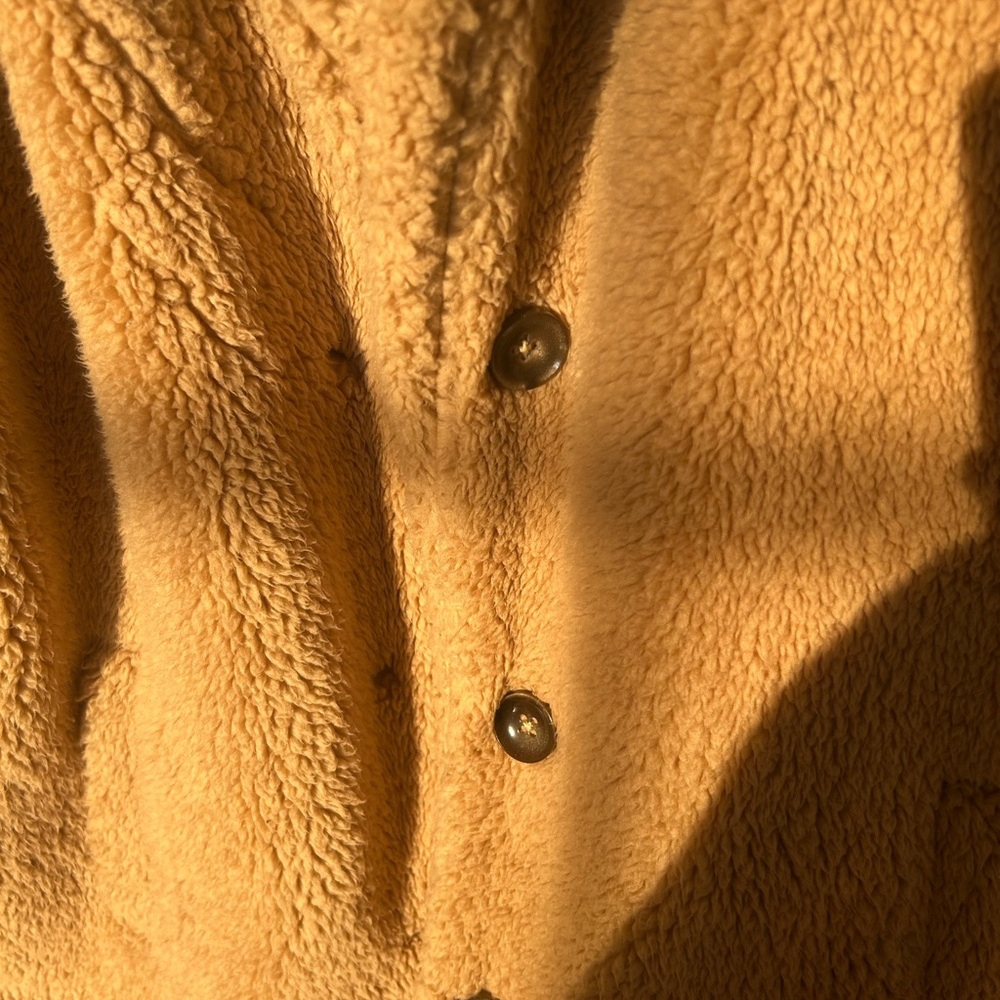 C&C California Warm Tan Teddy Jacket - Picture 2 of 3